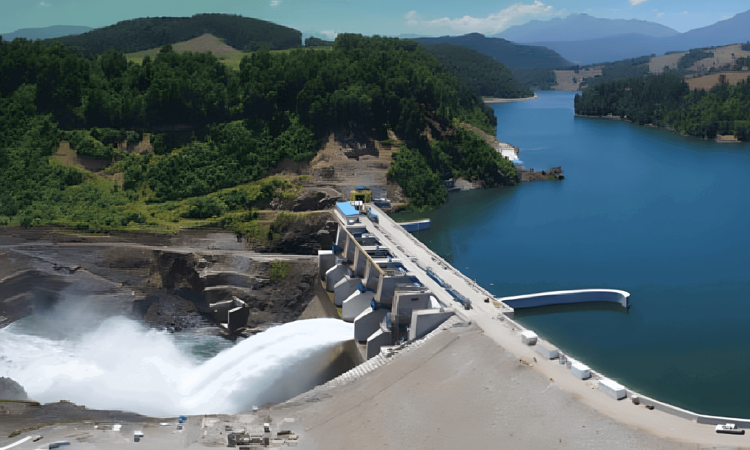 embalse para la generaci&oacute;n el&eacute;ctrica